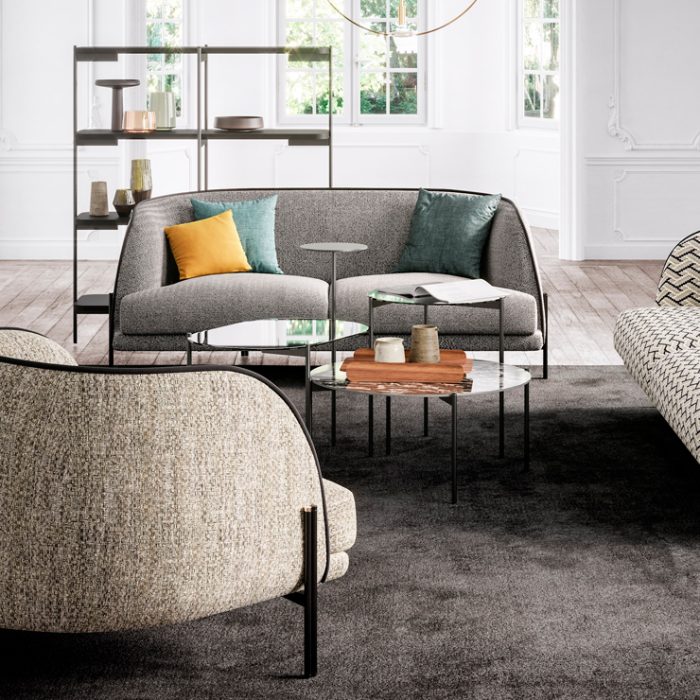 Комплект: диван та крісла - CAILLOU, бренд LIU JO Living